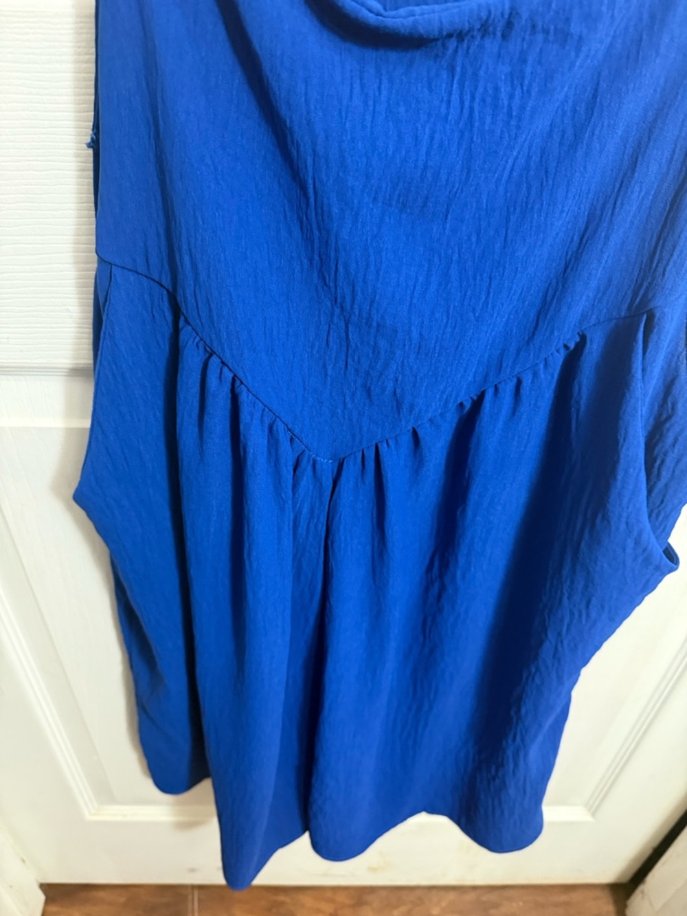 Lovely Melody Royal Blue Button-Accent Romper - Picture 4 of 7